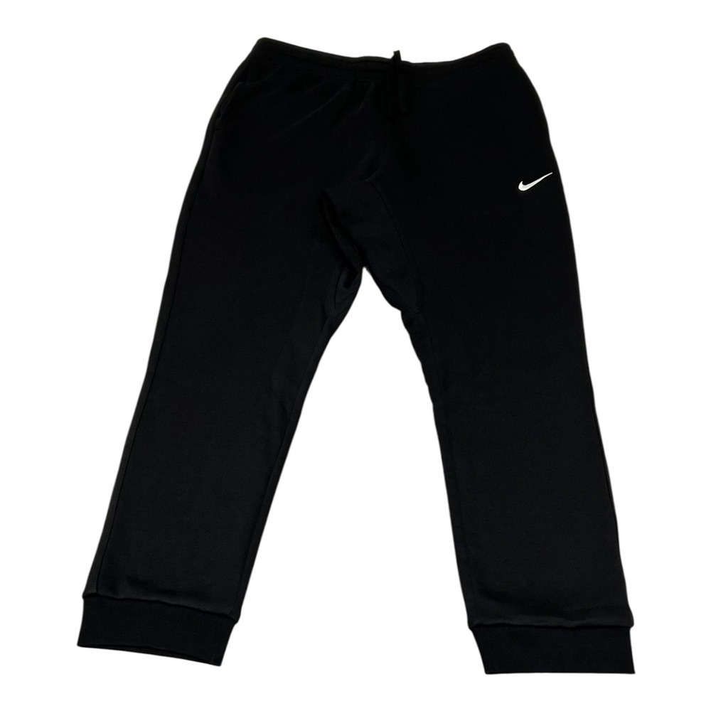 Nike Mens Black Fleece Sweatpants Joggers Athletic Training Casual‎ Lounge XL